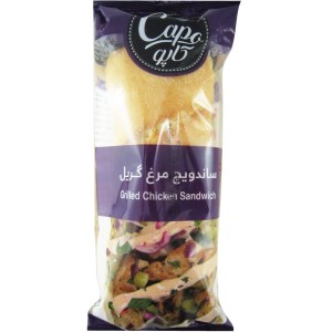 کاله ساندویچ چاباتای مرغ گریل