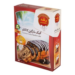 رشد پودر کیک نارگیل کاکائو 500 گرمی