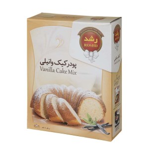 رشد پودرکیک وانیلی 500گ