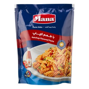 مانا پاستا نیمه اماده با سس کچاپ 145 گرم