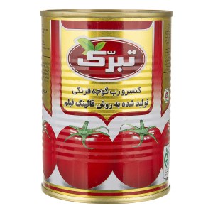 تبرک رب گوجه قوطی 390 گ