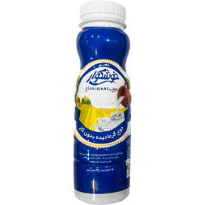 خوشگوار دوغ گرمادیده بدون گاز با طعم نعنا 250 میلی