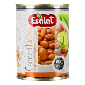 اصالت کنسرو لوبیا چیتی در سس گوجه 380 گ