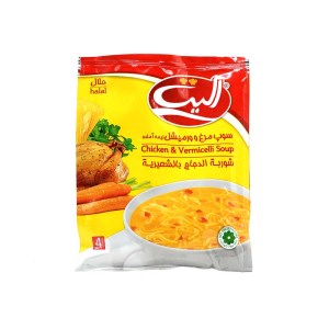 الیت سوپ مرغ و ورمیشل