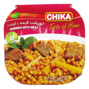 چیکا خورشت قیمه باگوشت