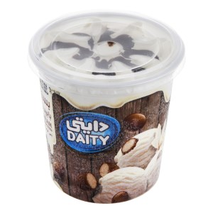 دایتی بستنی وانیلی با بیسکوئیت شکلاتی 1 ل