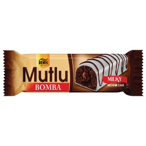 بنیس کیک با روکش سفید