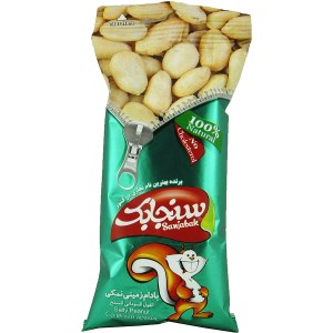 سنجابک مغز بادام زمینی نمکی 35 گ