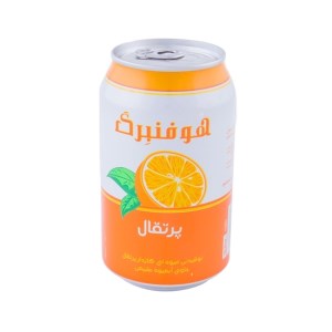 هوفنبرگ نوشابه گازدارپرتقال330م(قوطی)