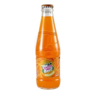 کانادادرای نوشابه شیشه پرتقالی