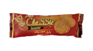 شیرین عسل بیسکویت زنجبیل کنجدی پاپل کلاسیک