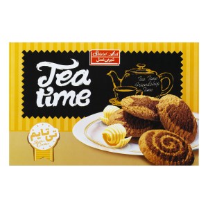 شیرین عسل بیسکویت دورنگ کره ای تی تایم 290 گ