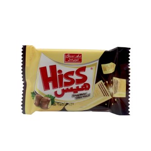 شیرین عسل شکلات هیس شکلات سفید با مغزی ویفر