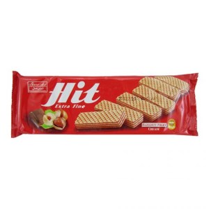 شیرین عسل ویفر با کرم فندق هیت 150 گ