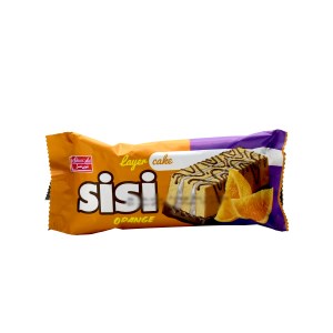 شیرین عسل کیک سه لایه پرتقال روکشدار سی سی 40 گ