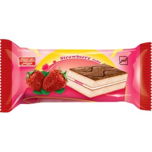 شیرین عسل کیک لایه ای توت فرنگی 30 گ