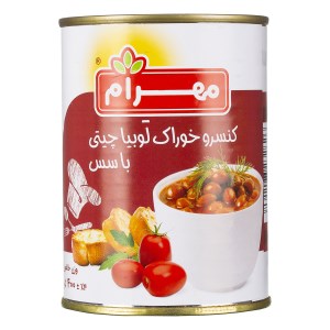 مهرام کنسرو لوبیا چیتی با سس 500 گ