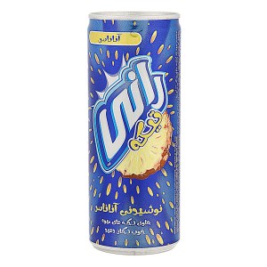 رانی نوشیدنی باتیکه های آناناس 240 م