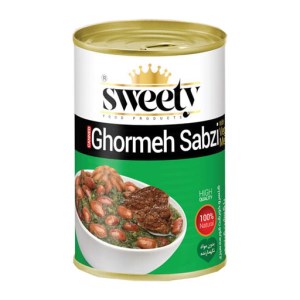 سوییتی کنسرو قورمه سبزی 370 گ