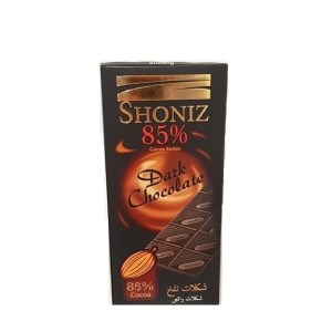 شونیز شکلات تلخ 85 %