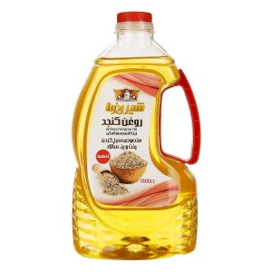 شیر رضا روغن کنجد تصفیه پخت و پز 1800 سی سی
