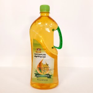 شیر رضا روغن ذرت کانولا 980 سی سی