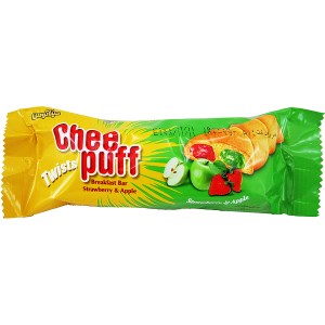 چی پف شیرینی مغزدار میوه ای