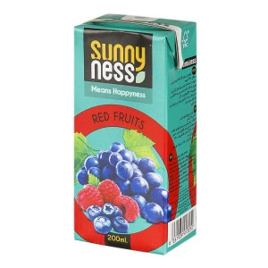 سانی نس آبمیوه میوهای قرمز 200م