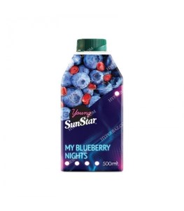 سان استار نکتار مخلوط انار وبلوبری 500م