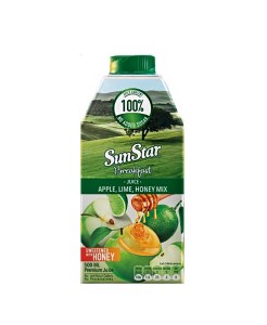 سان استارآبمیوه مخلوط سیب ،لیمو و عسل 500 م