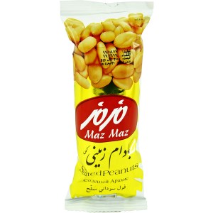 مزمز بادام زمینی نمکی