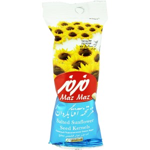 مزمز مغزتخمه آفتابگردان نمکی