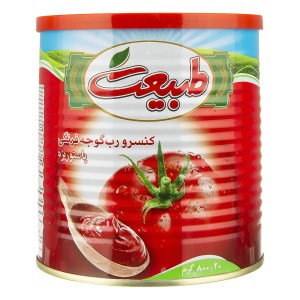 طبیعت رب گوجه قوطی 800 گ