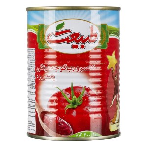 طبیعت رب گوجه قوطی 400 گ