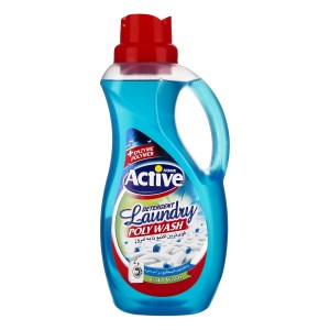 اکتیو مایع لباس شویی پلی واش آبی 1500 م