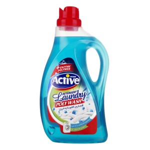 اکتیو مایع لباس شویی پلی واش آبی 2500 م