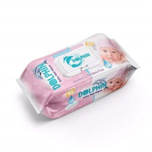 دلفین دستمال مرطوب کودک 120ع