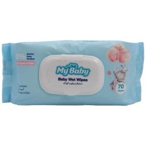 مای بیبی دستمال مرطوب کودک ( انواع پوست)