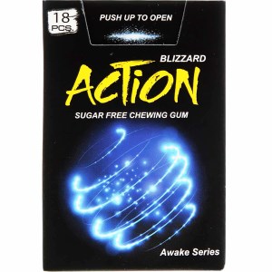 اکشن آدامس بیداری با طعم بلیزارد اکالیپتوس