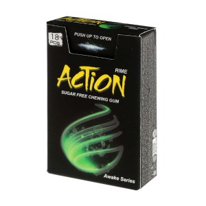 اکشن آدامس بیداری باطعم رایم