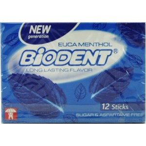 بایودنت ادامس مینی استیک با طعم اکامنتول 12 عددی