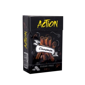 اکشن فلیپ تاپ آدامس با طعم دارچین بدون شکر