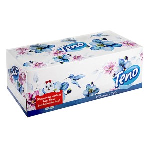 تنو دستمال کاغذی 150 برگ دو لایه