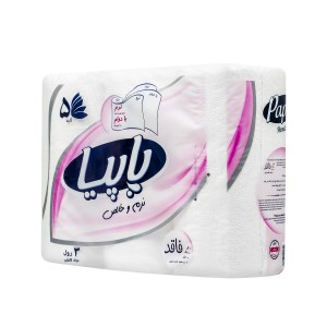 پاپیا دستمال حوله 3 قلو