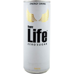 هپی لایف نوشابه انرژی زا بدون قند 250 م