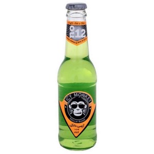 آیسی مانکی نوشابه گازدار سیب کیوی 250م