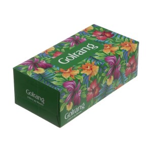 گلرنگ دستمال کاغذی 150برگ دولایه
