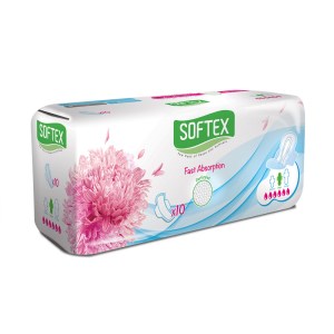 سافتکس نواربهداشتی بالداربزرگ مشبک دار