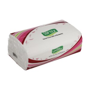 سافتکس دستمال کاغذی 250 برگ دو لایه دو عددی