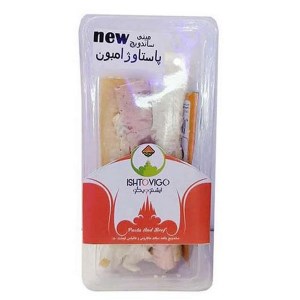 ایشتوویگو ساندویچ ویژه پاستا و ژامبون 212 گرم